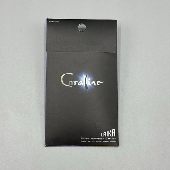 Coraline Key & Seeing Stone Necklace Set NEW - Picture 2 of 2